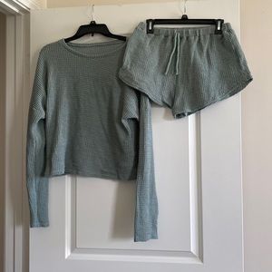Sage green set